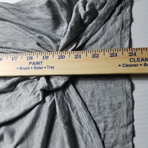 NWOT GINGER G WOMEN'S GRAY LONG SLEEVE BLOUSE SIZE SMALL - Picture 6 of 10